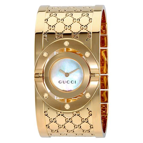 gucci ladies diamond set watch|gucci bangle watches ladies.